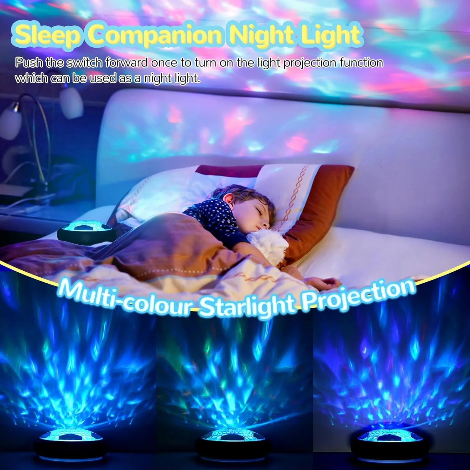 Hover Soccer Ball Set for Kids, Soccer Games with Colorful LED Lights, Indoor Air Soccer and Outdoor Sports Games Toys for Kids Boys Ages 3 4 5 6 7 8-12 with 2 Goal & 1 Kids Soccer Ball